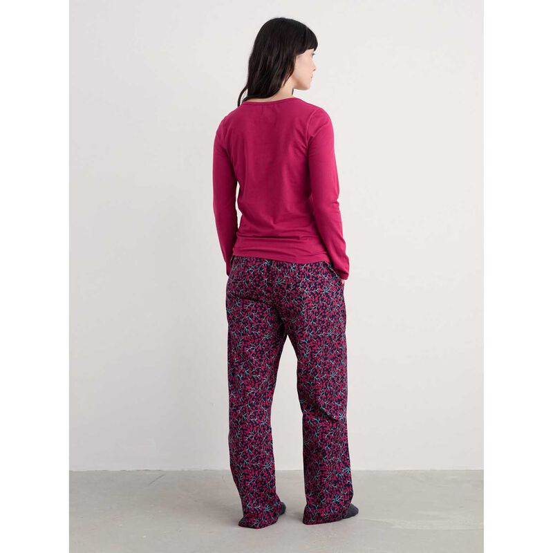 Seasalt Cornwall Evening Path Pyjamas Berry Branches Maritime image number 1